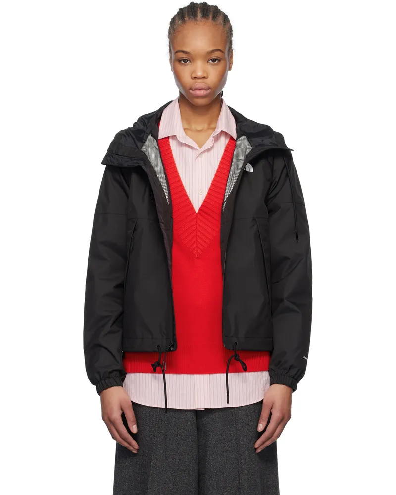 The North Face Black Antora Rain Jacket 4h0