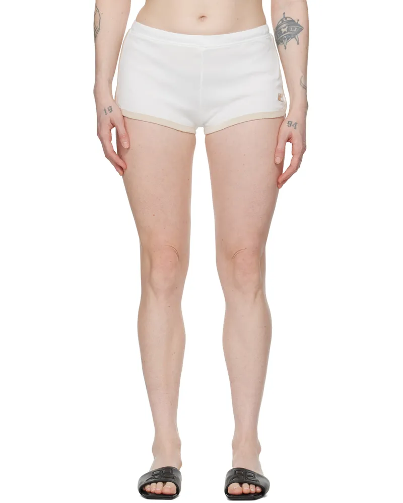Courrèges White Contrast Shorts B105