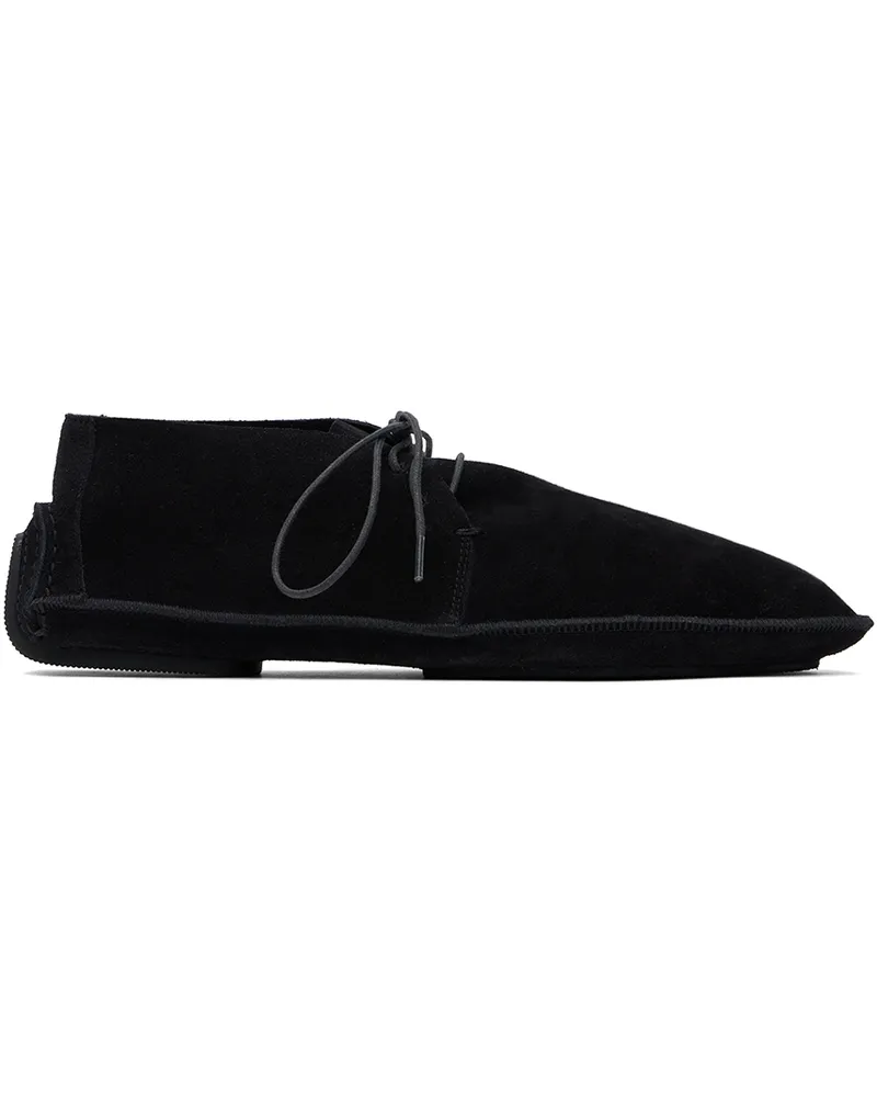 The Row Black Lucca Desert Boots Blk