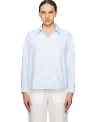 A.P.C. Blue Boyfriend Shirt Iaa