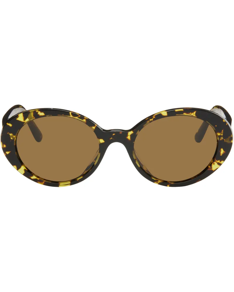 Oliver Peoples Brown Lumar Sunglasses 177853