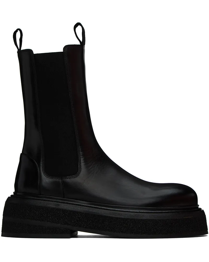 Marsèll Black Zuccone Boots 666