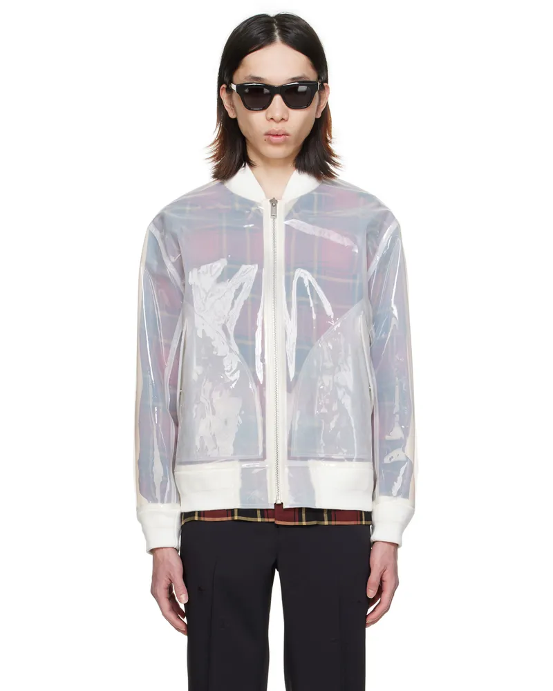Undercover White Bomber Jacket White