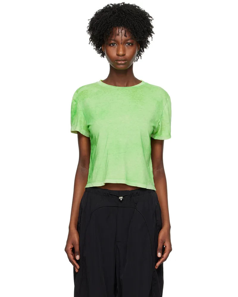 NotSoNormal Green Micro T-Shirt Neon