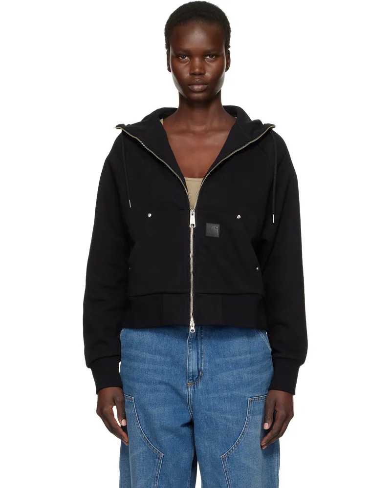 Carhartt WIP Black Eldon Hoodie Black