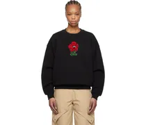 Black Kenzo Paris VERDY Edition Embroidered Oversized Sweatshirt