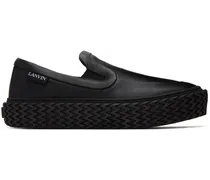 Black Curbies Slip-On Sneakers