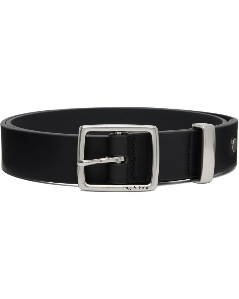 Rag & Bone Black X Boyfriend Belt Black