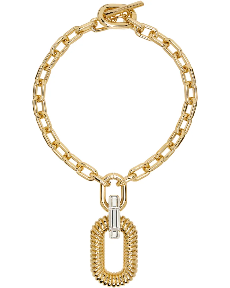 Paco Rabanne XL Link Necklace Gold