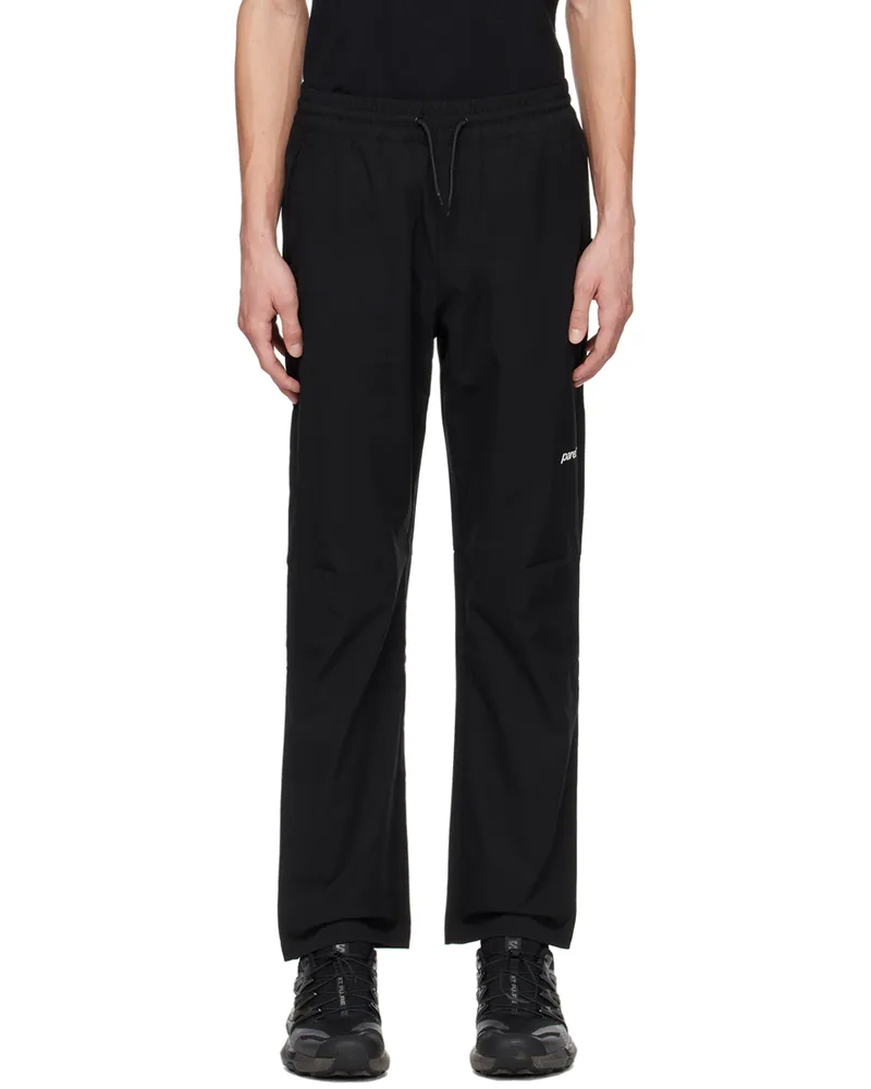 Parel Studios Black Legan Trousers Black