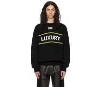 Black 'Luxury' Sweater