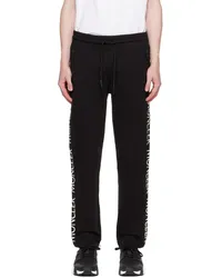 Moncler Black Tapered Lounge Pants Black