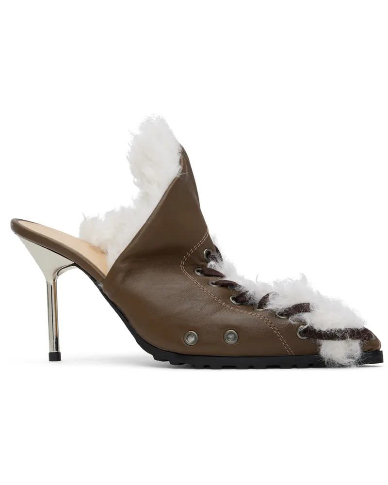 OTTOLINGER Brown Heel Mules Brown