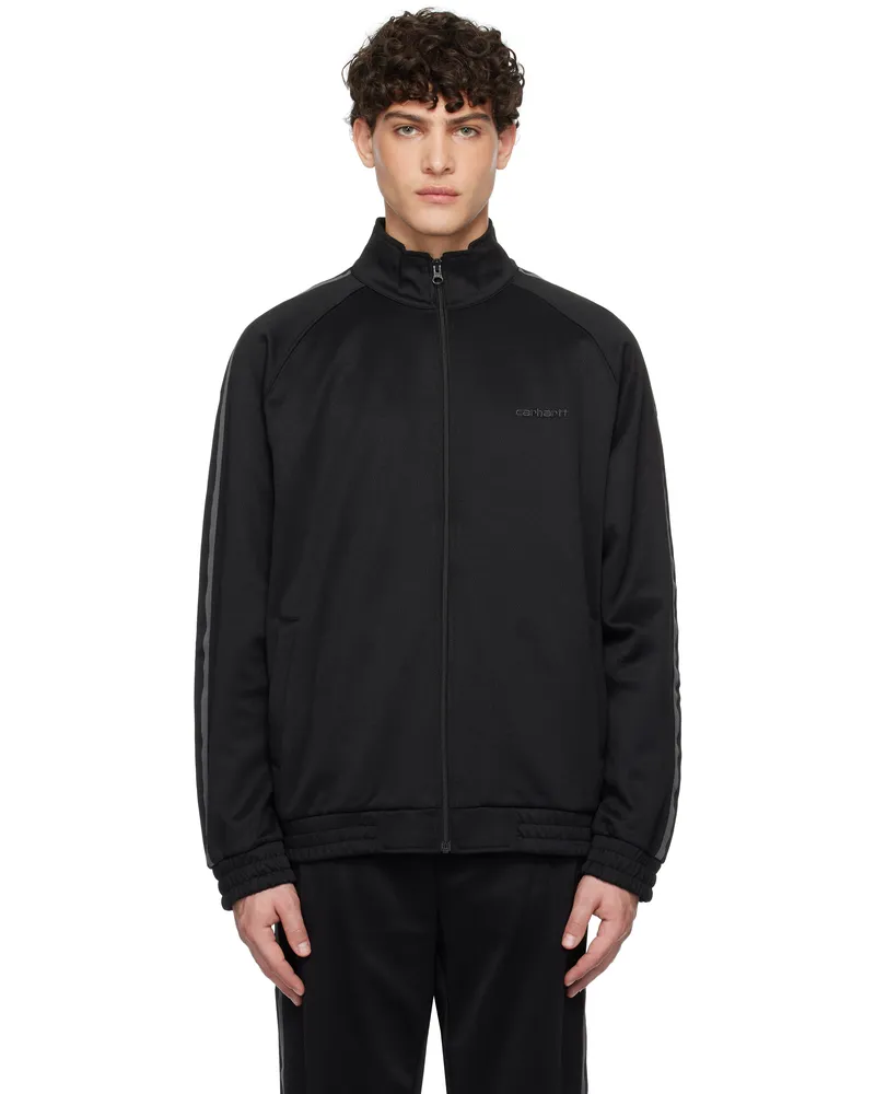 Carhartt WIP Black Bolan Track Jacket 2f1xx