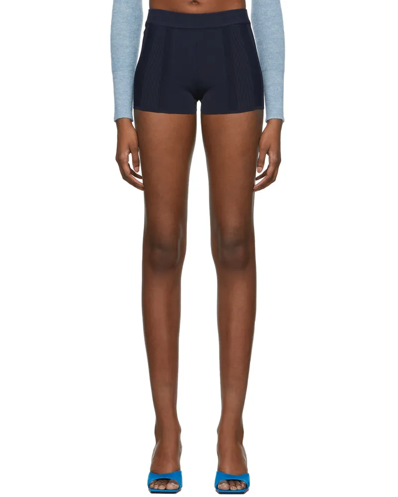 Jacquemus Navy 'Le Short Basgia' Shorts 380