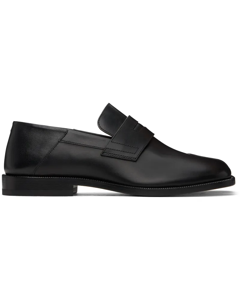 Maison Margiela Black Tabi City Babouche Loafers H8396