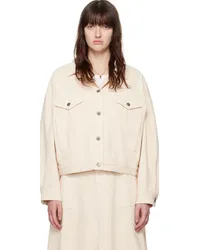 A.P.C. Off-White Cally Denim Jacket Aad