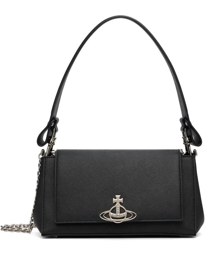 Vivienne Westwood Black Hazel Medium Handbag N401