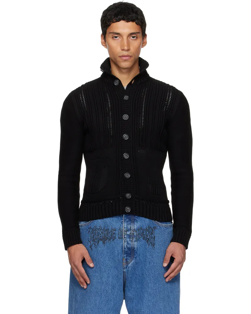 VETEMENTS Black Cargo Cardigan Black