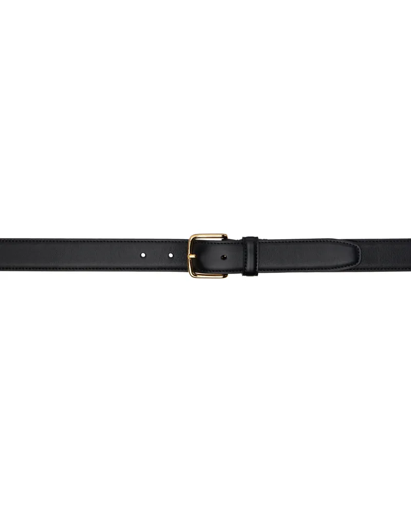 The Row Black Classic Belt Blsg