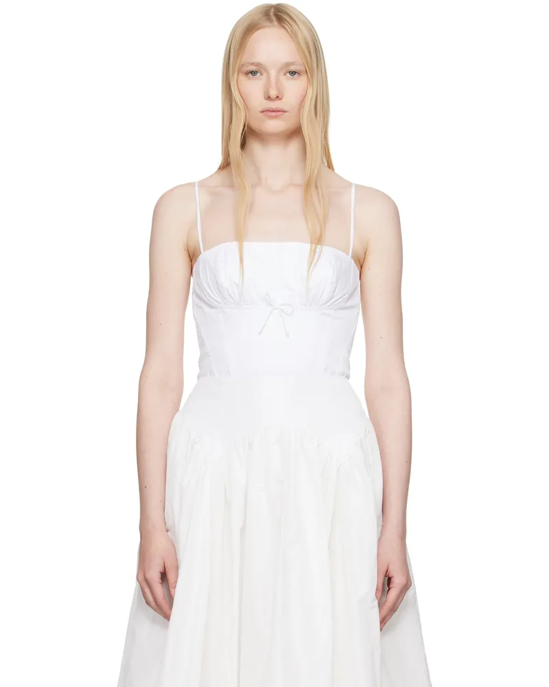 Sandy Liang White Hotaru Top White