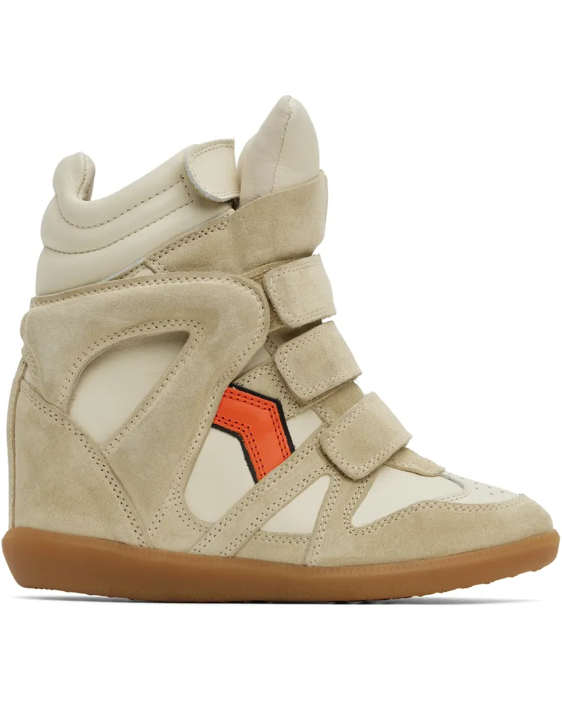 Isabel Marant Beige Bekett Sneakers Beige