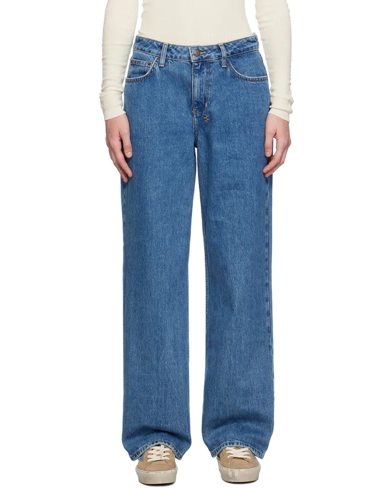 ksubi Blue Low Rider Jeans Denim