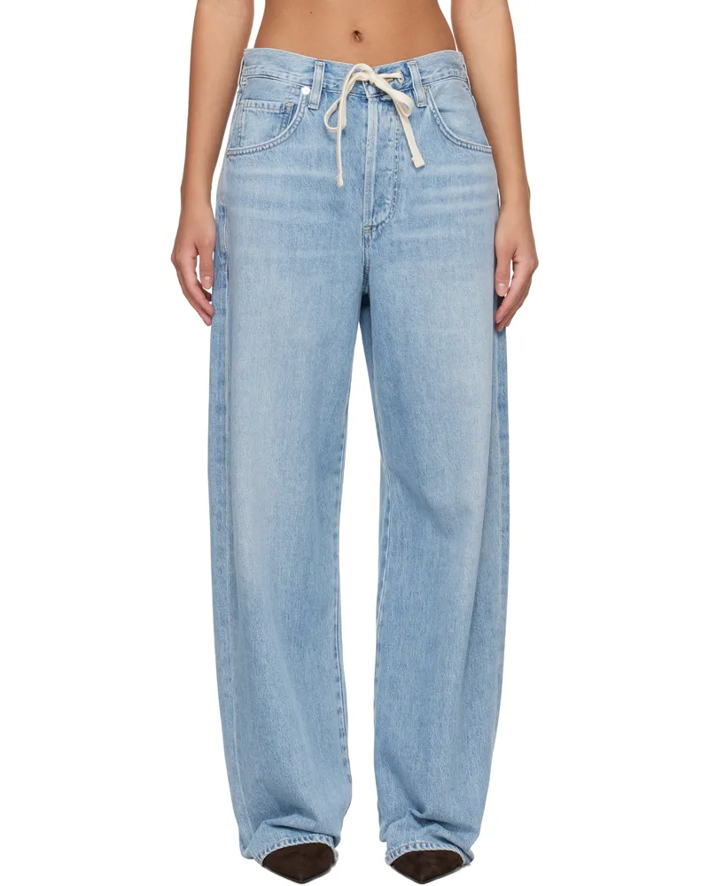 Citizens of humanity Blue Brynn Drawstring Jeans Blue
