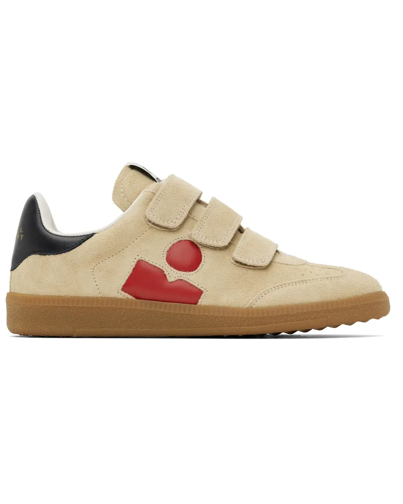Isabel Marant Beige Beth Sneakers Toffee