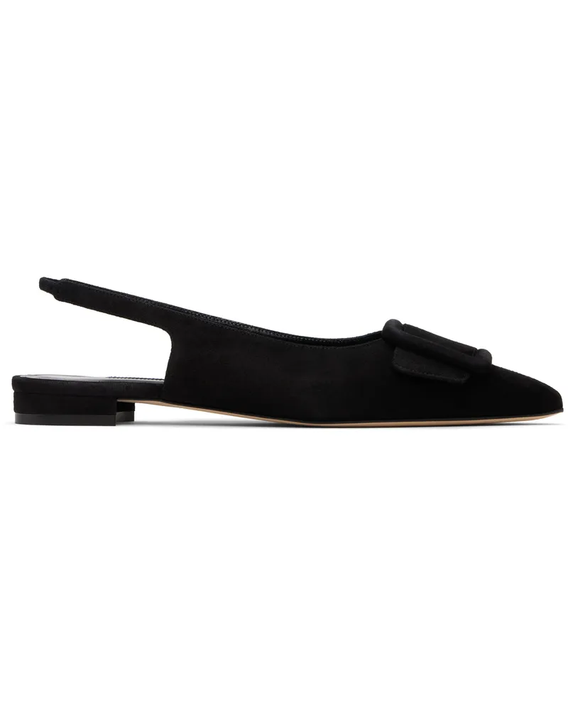 Manolo Blahnik Black Maylura Sandals Blck(0015)