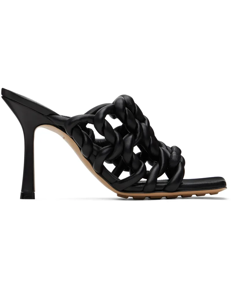 Bottega Veneta Black Stretch Mules 1000