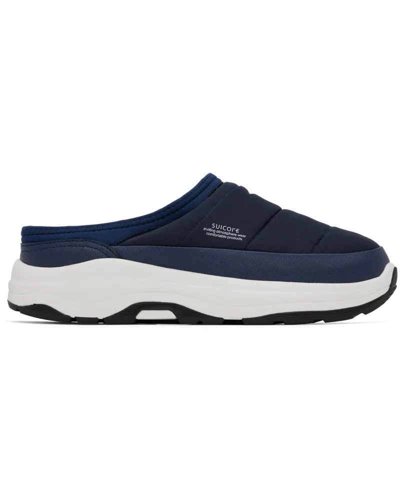 SUICOKE Navy Pepper-LO-AB Loafers Navy