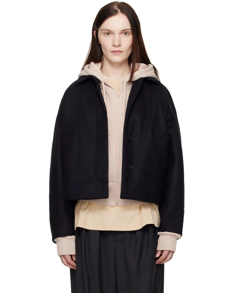 A.P.C. Navy Becca Jacket Iah