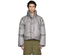 SSENSE Exclusive Gray UVR Down Jacket