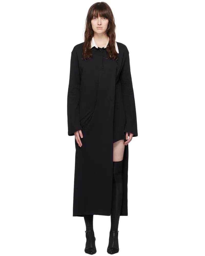 Courrèges Black Twist Maxi Dress 9999