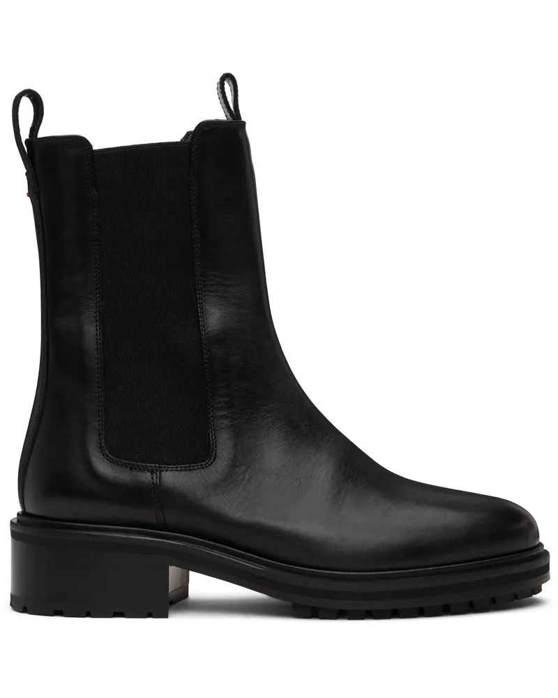 aeyde Black Jack Leather Chelsea Boots Black