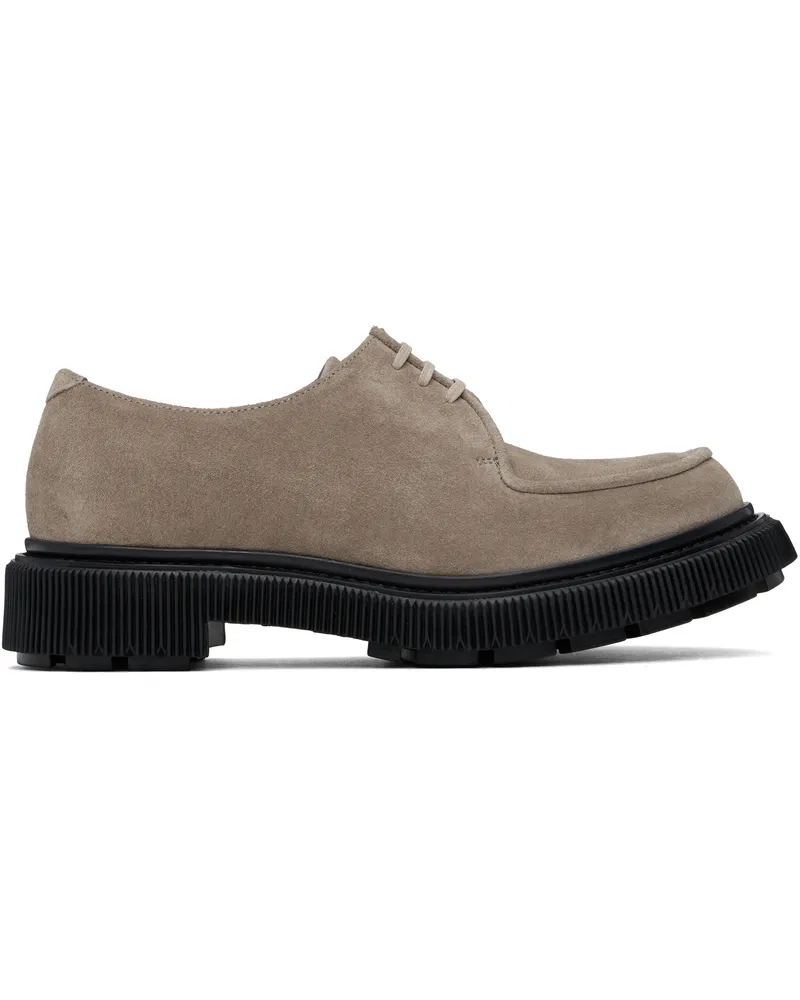 Adieu Paris Taupe Type 124 Derbys Faded
