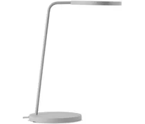 Gray Leaf Table Lamp