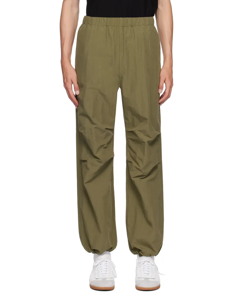 John Elliott + Co Khaki Himalayan Parachute Trousers Olive