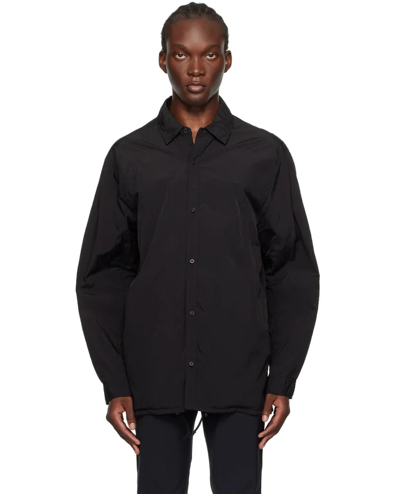 ATON Black Hand-Dyed Jacket 105