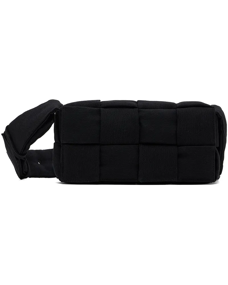 Bottega Veneta Black Padded Tech Cassette Bag 8803