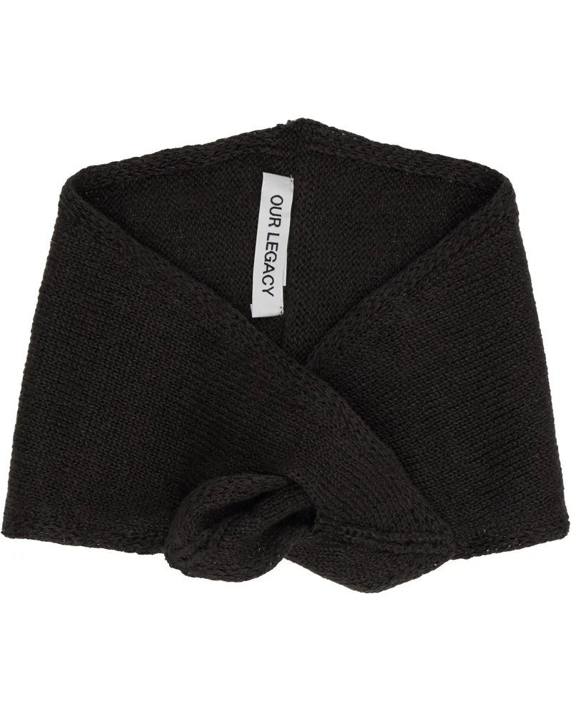 Our Legacy Green Miniature Scarf Nori