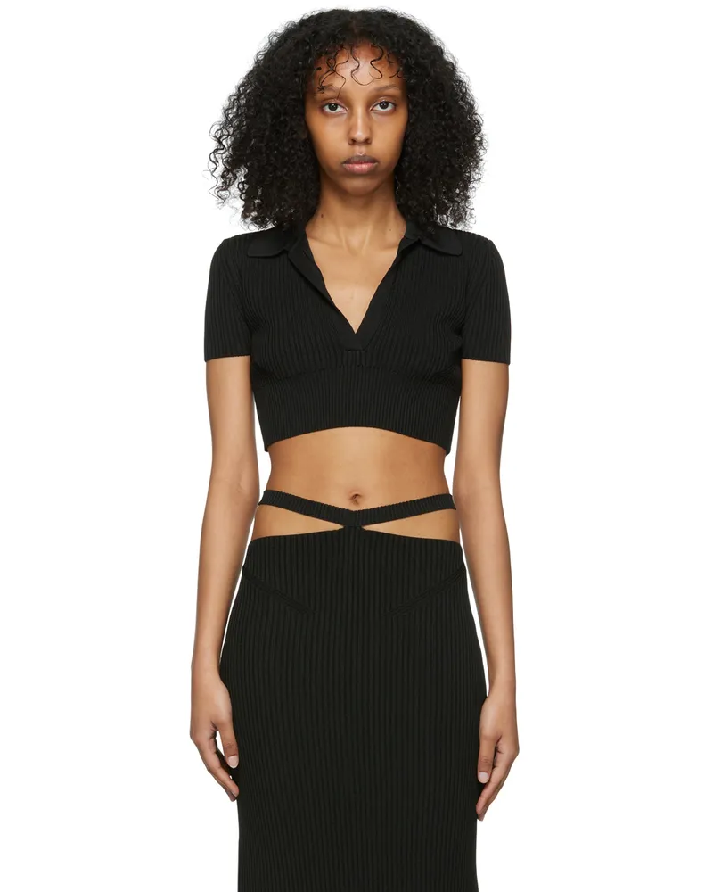 Anna October Black Sicily Polo Black