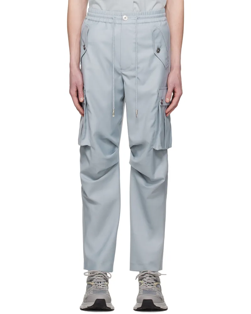 Feng Chen Wang SSENSE Exclusive Gray Cargo Pants Gray