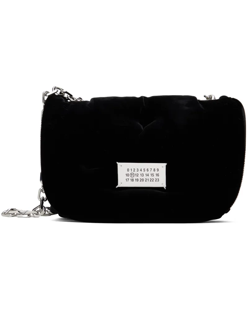 Maison Margiela Black Glam Slam Flap Small Bag T8013