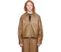 Tan Nord Leather Jacket
