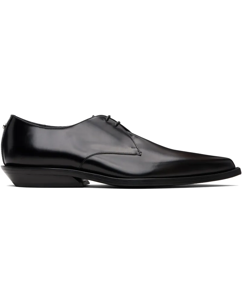 Ann Demeulemeester Black Falko Pointy Derbys Black