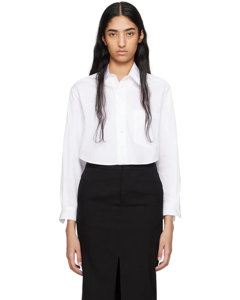 Isabel Marant White Fleora Shirt 20wh