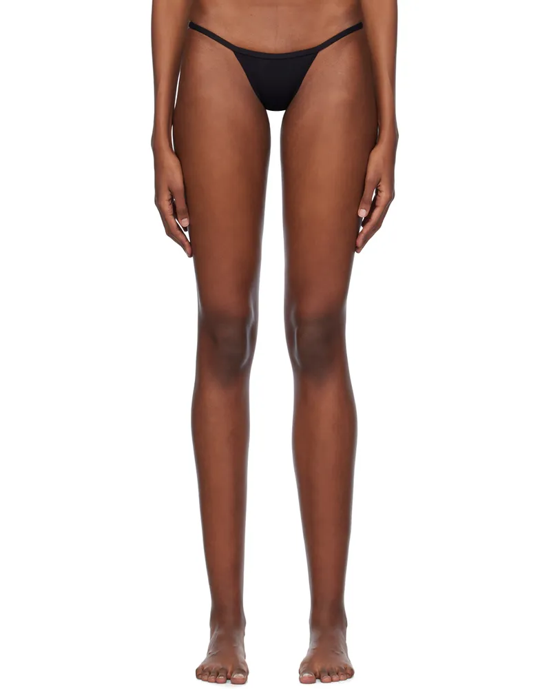 ÉTERNE Black Thea 90s Bikini Bottom Black