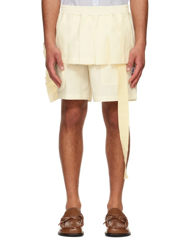 Walter van Beirendonck Off-White Ringling Shorts Comb.